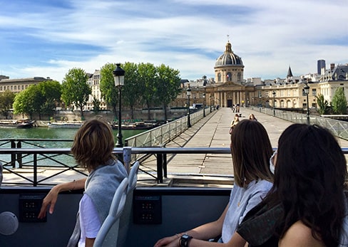 Tootbus Paris Express Pont des Arts
