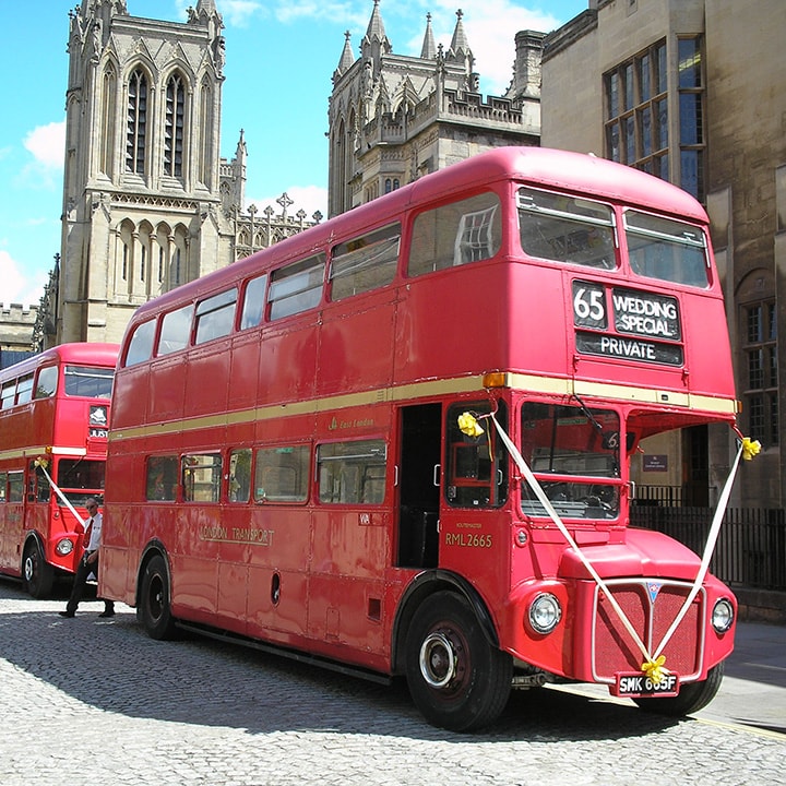 Restored Routemaster bus