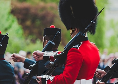 Changing of the Guard at Buckingham Palace