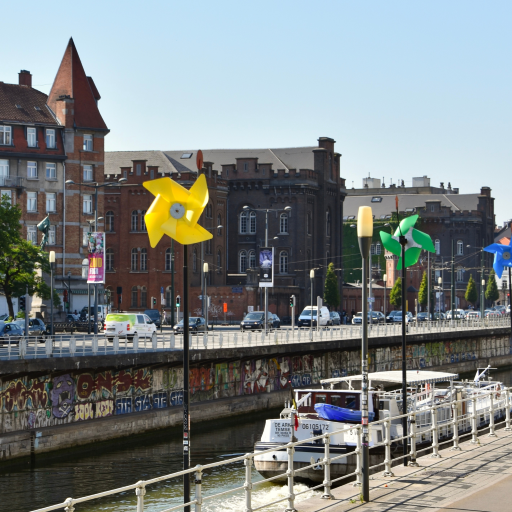 Brussels blue line view