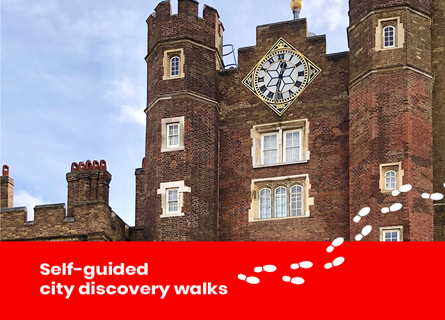 Self-guided city discovery walks