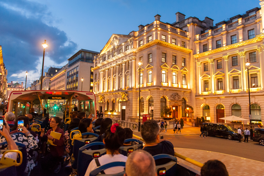 Regent Street at night