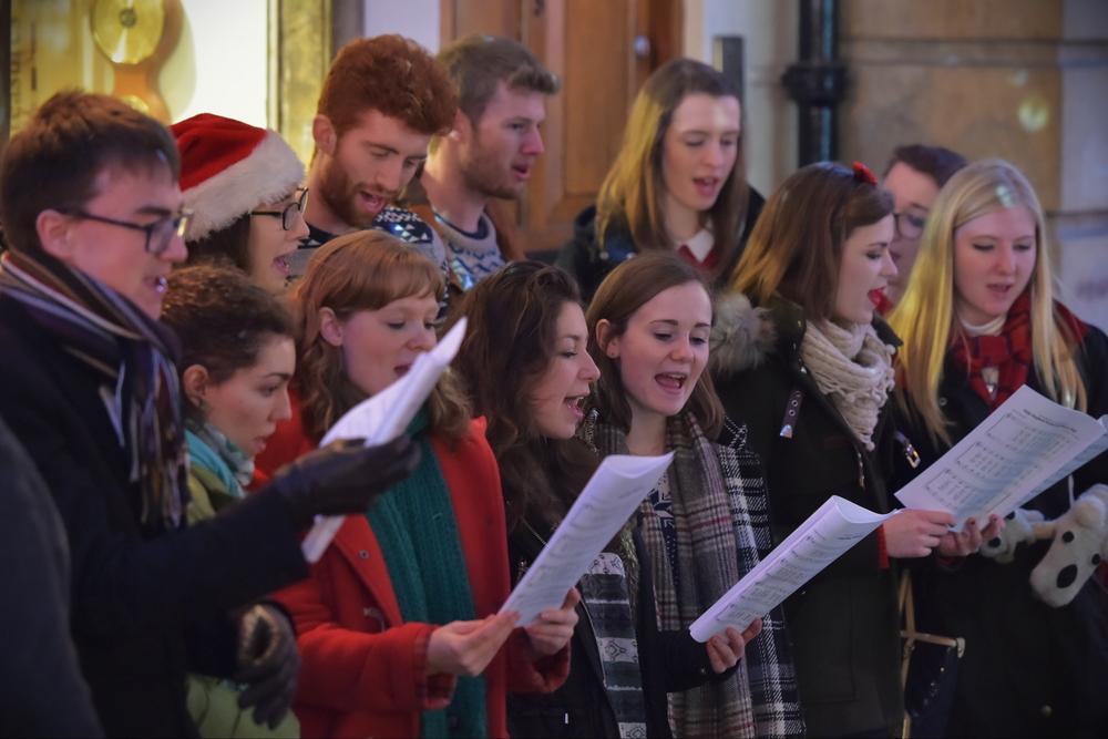 Traditional Christmas carols Choir Bath Christmas Market
