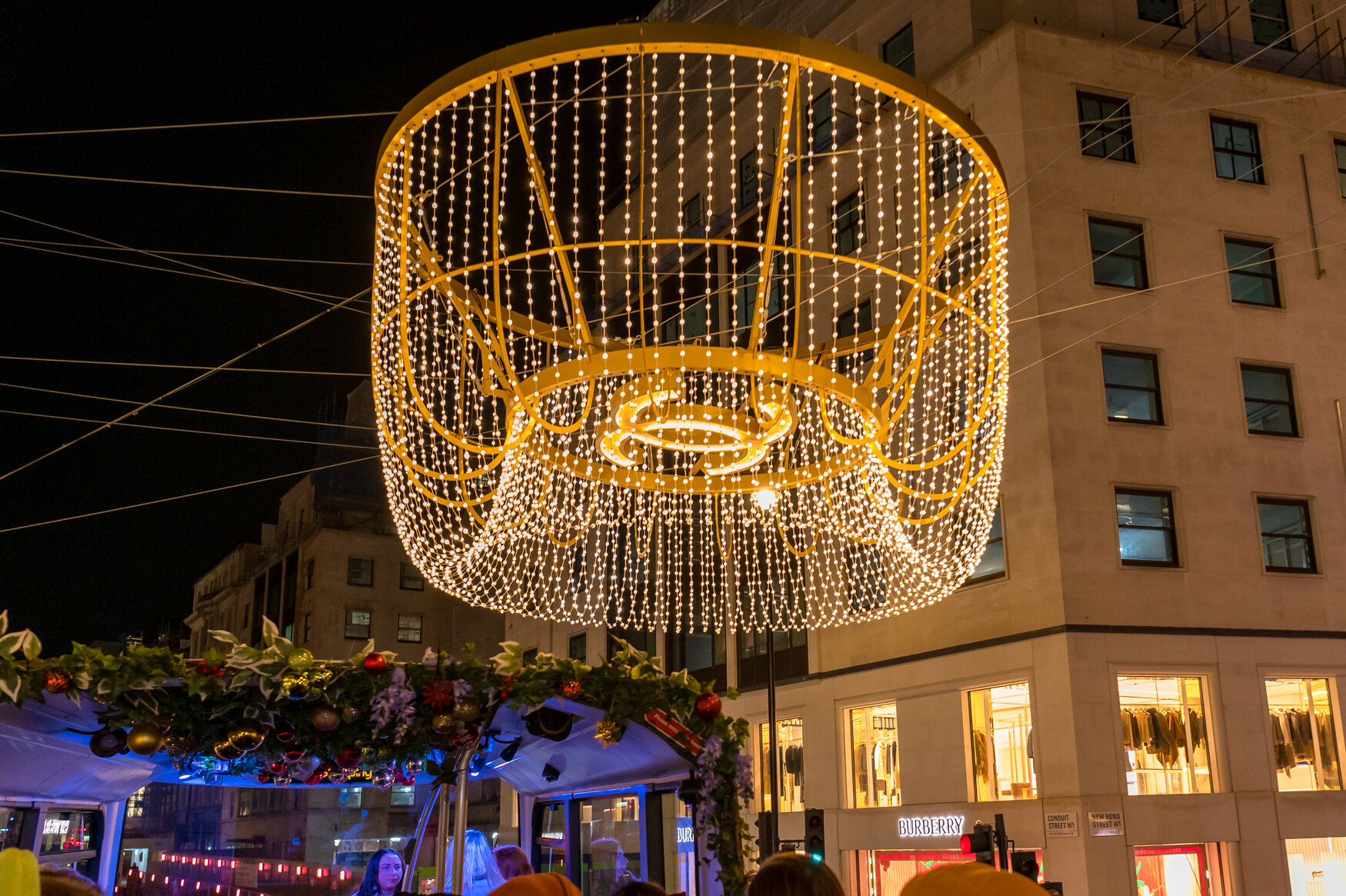 Bond Street Christmas Light - London 