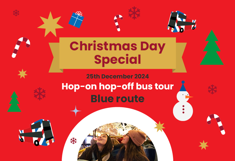 Christmas Day Special hop-on hop-off bus tour