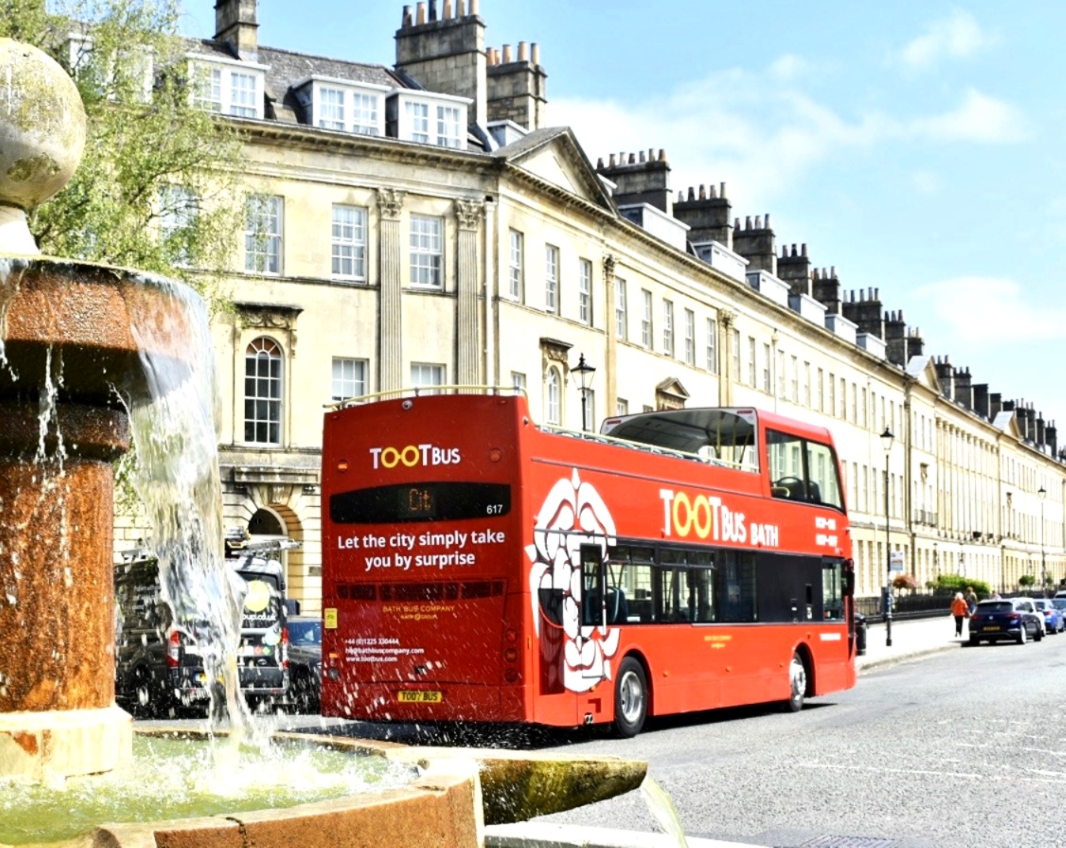 Tootbus Bath bus tour