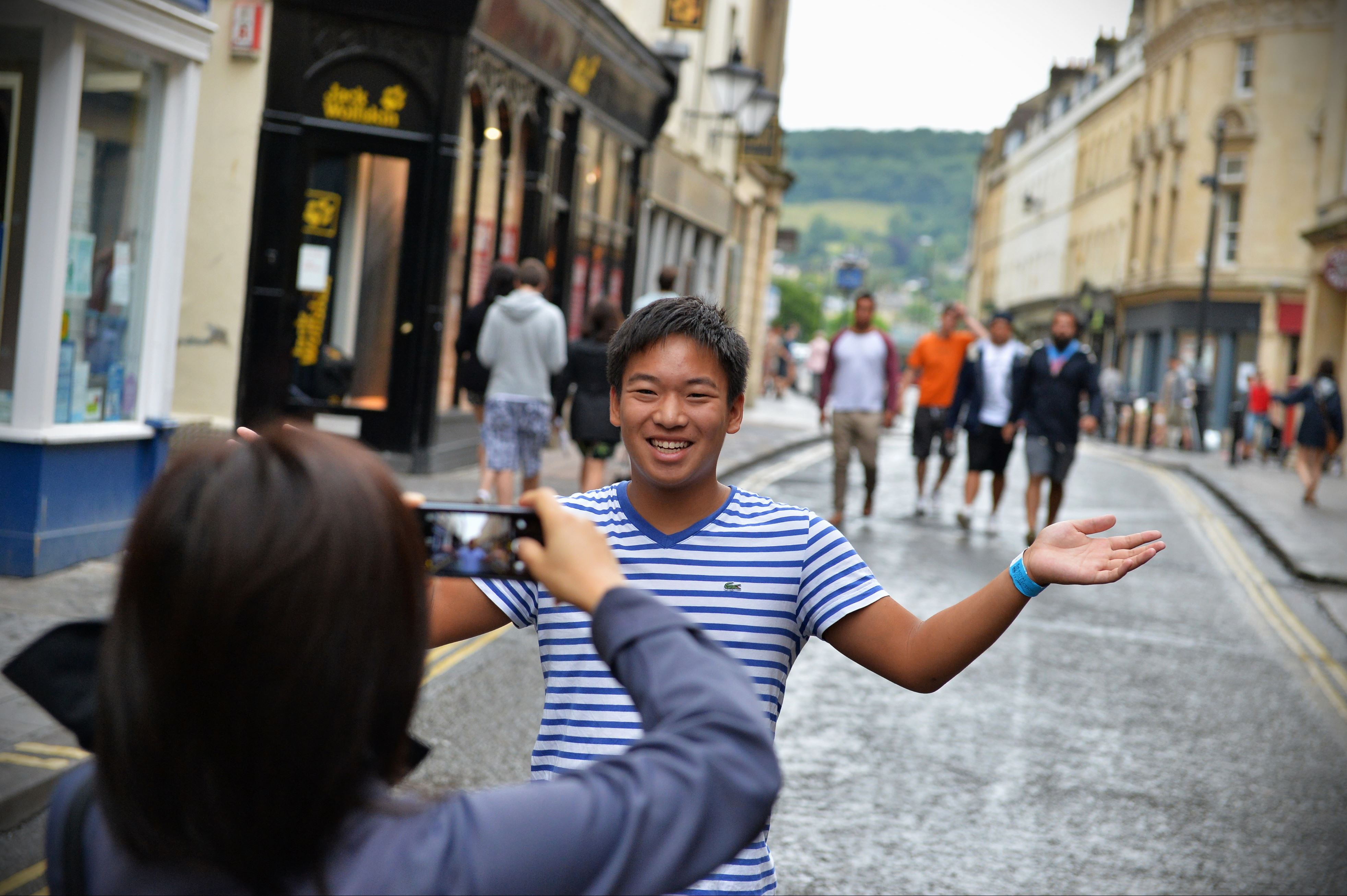 A stroll through the streets of Bath