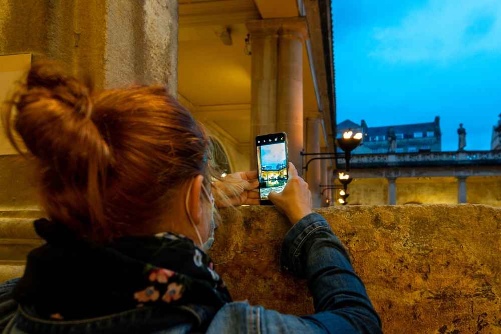 Asking Tootie about Pulteney Bridge
