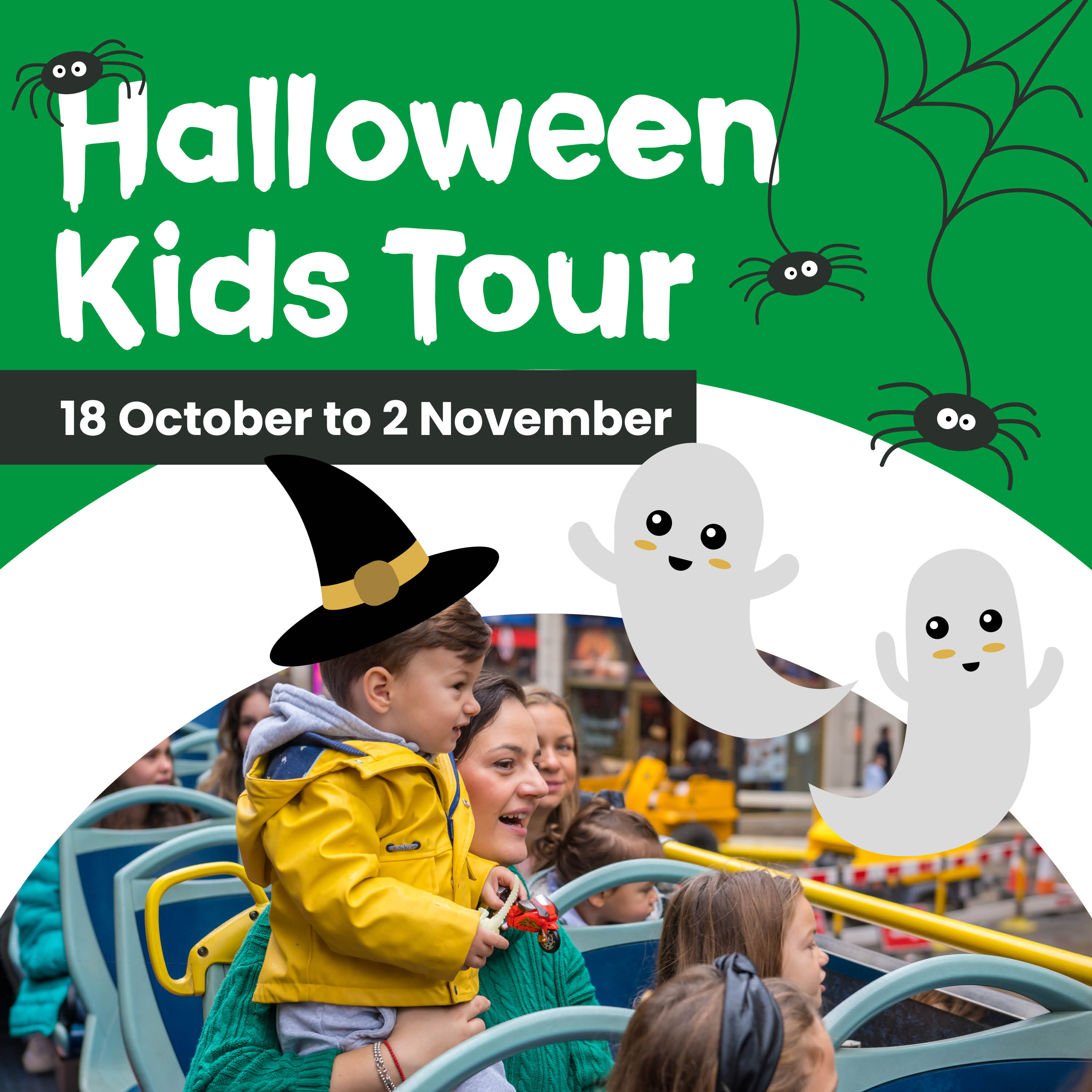 Halloween Kids Tour 18 October to 2 November 2025