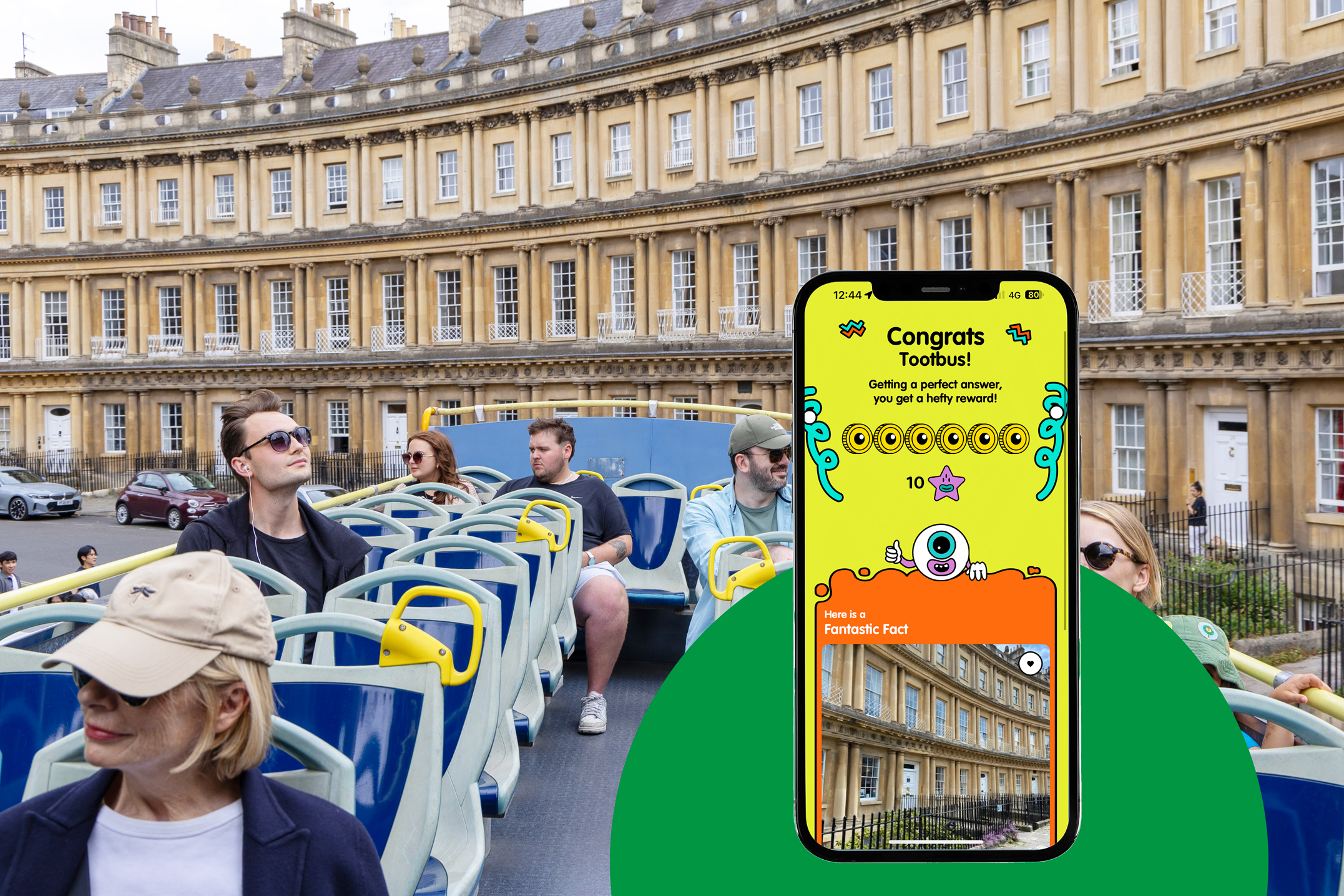 Bath hop-on hop-off + Trip Monsters