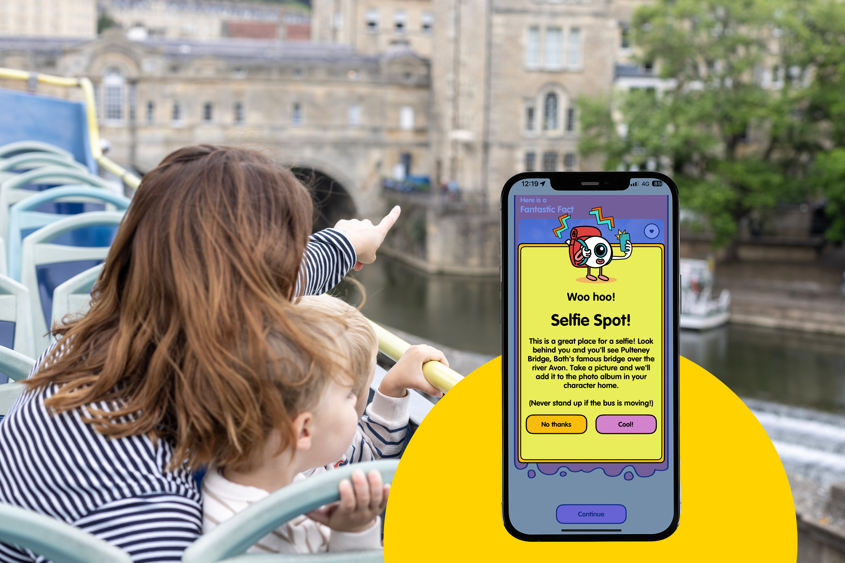 Bath hop-on hop-off + Trip Monsters