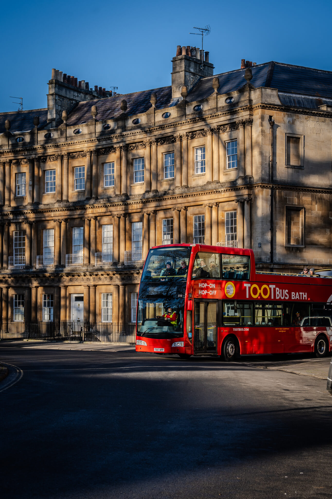 Tootbus private hire in Bath