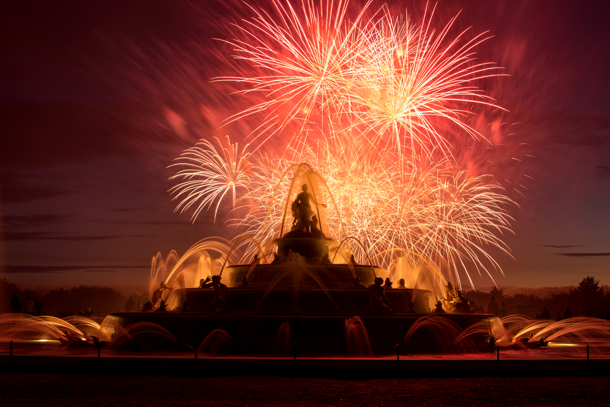 Versailles Night Fountains Show