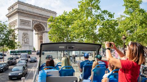 Tootbus Paris Express Arc de Triomphe Tootbus Paris Express Arc de Triomphe