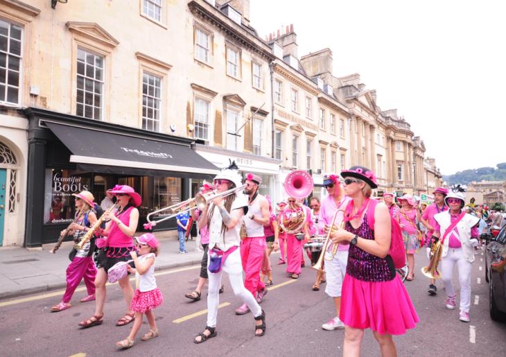 Carnaval de Bath en Inglaterra