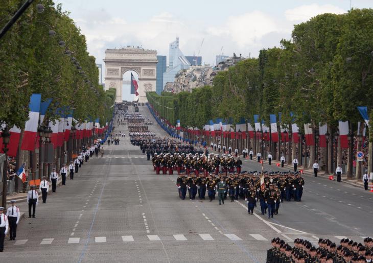 Fiesta nacional de Francia en París