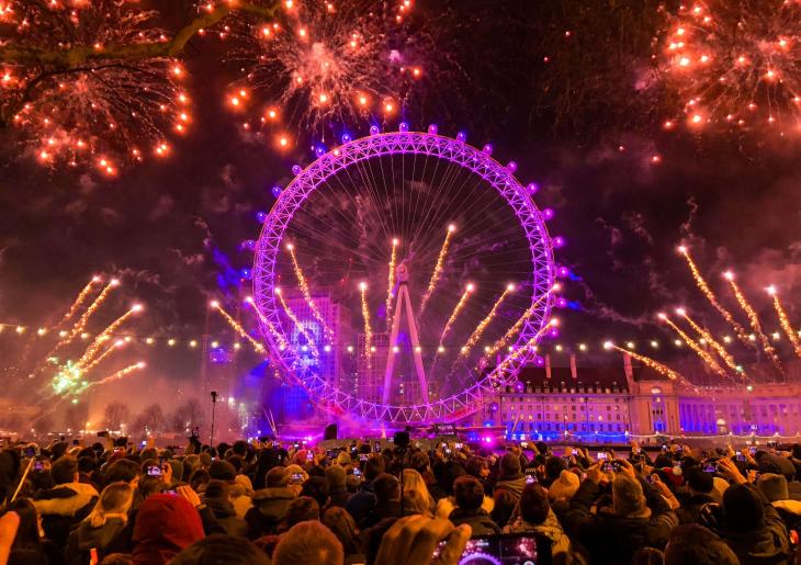London’s New Year fireworks 2025 and parade
