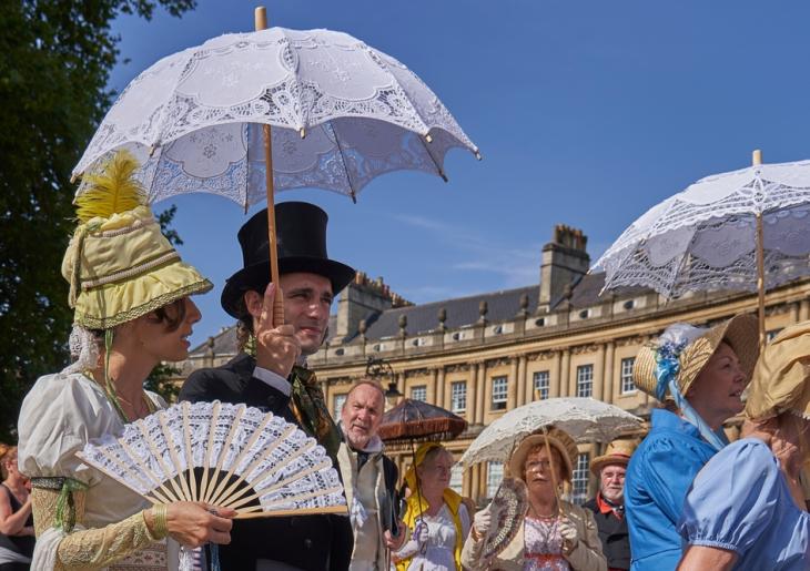 Visite guidée à pied dans Bath