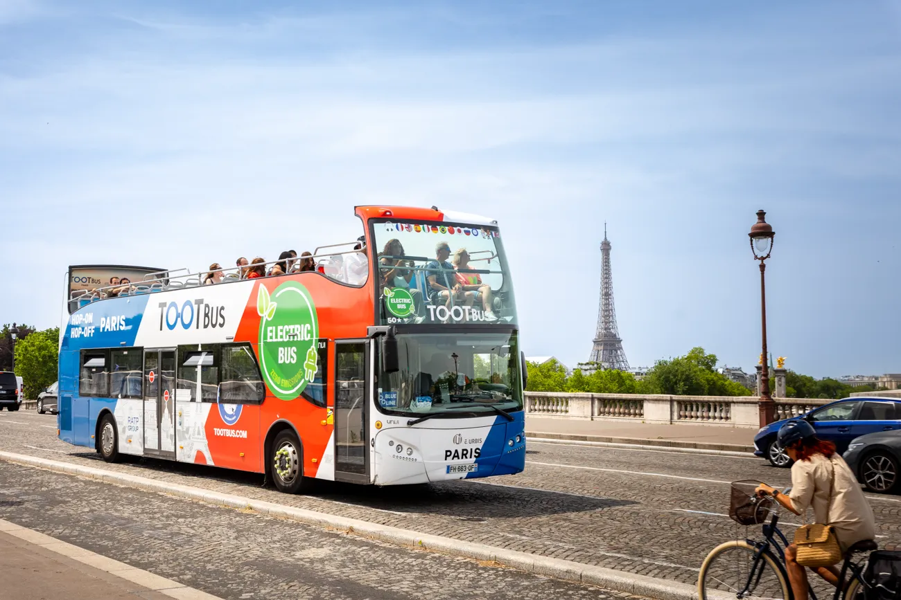 Tootbus: sightseeing bus tours in Paris, London and more!
