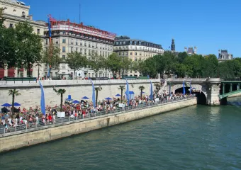 Paris Plages 2022, summer in Paris