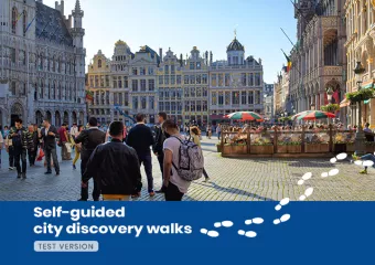 Self-guided walking tours in Brussels