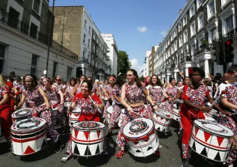 Carnaval de Notting Hill 2025 en Londres
