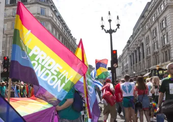 Mes del orgullo en Londres