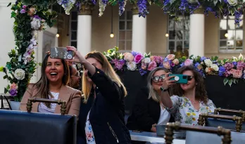 open top bus tour london route