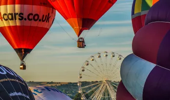 Bristol Balloon Fiesta, the Bristol hot air balloon festival